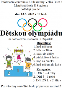 Dětská olympiáda 2023