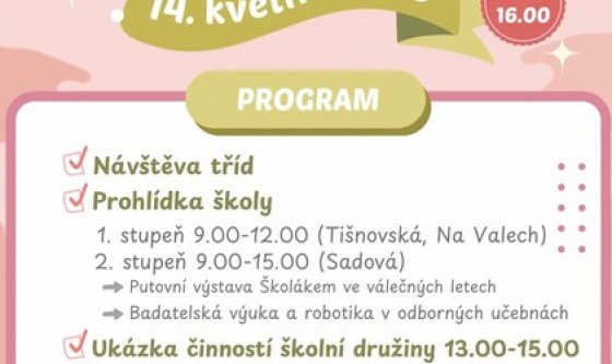 DEN OTEVŘENÝCH DVEŘÍ