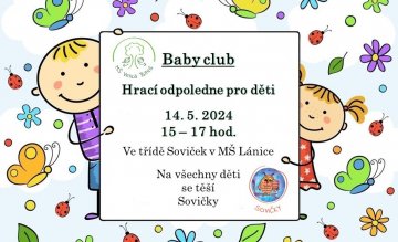 BABY CLUB V MŠ LÁNICE - 14. 5. 
