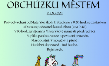 MASOPUSTNÍ OBCHŮZKA MĚSTEM
