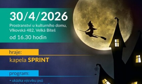 BÍTEŠSKÝ ČARODĚJNICKÝ PODVEČER