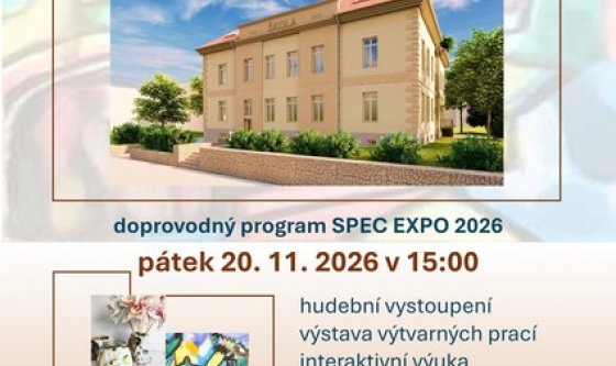 SLAVNOSTNÍ OTEVŘENÍ NOVĚ ZREKONSTRUOVANÉ ŠKOLY