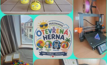 PRÁZDNINOVÁ OTEVŘENÁ HERNA