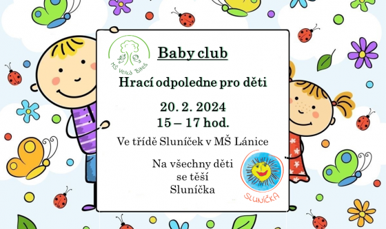 BABY CLUB V MŠ LÁNICE - 20. 2. 