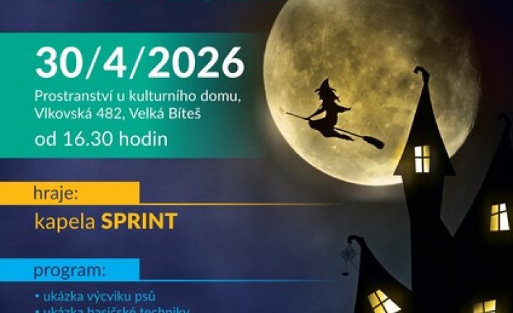 BÍTEŠSKÝ ČARODĚJNICKÝ PODVEČER