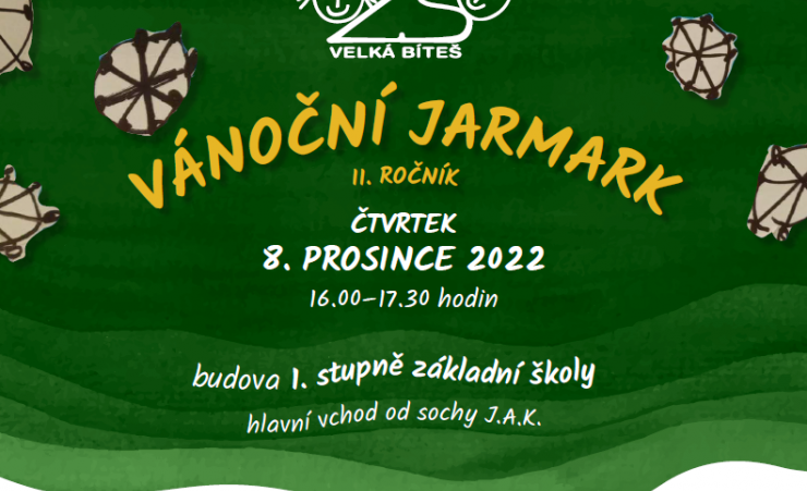 VÁNOČNÍ JARMARK ZŠ VELKÁ BÍTEŠ - 8. 12. 