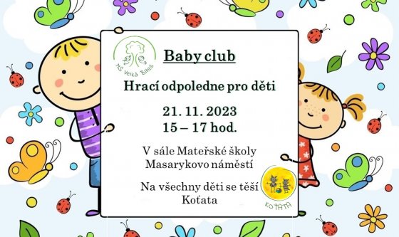 BABY CLUB V MŠ MASARYKOVO NÁMĚSTÍ - 21. 11. 