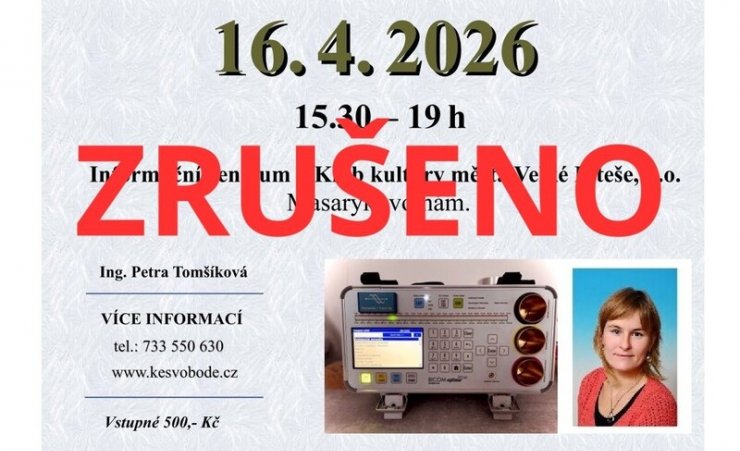 BIOREZONANCE - ZRUŠENO!!!