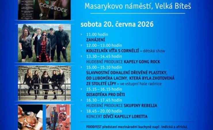 BÍTEŠSKÁ POUŤ A  FOODFEST 
