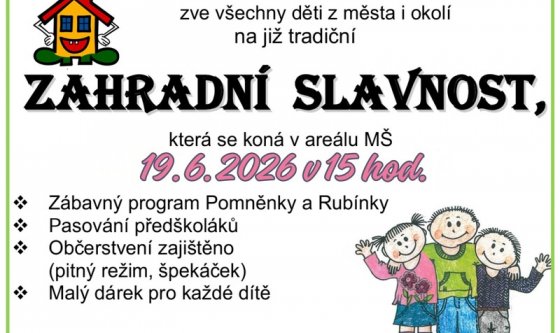 ZAHRADNÍ SLAVNOST