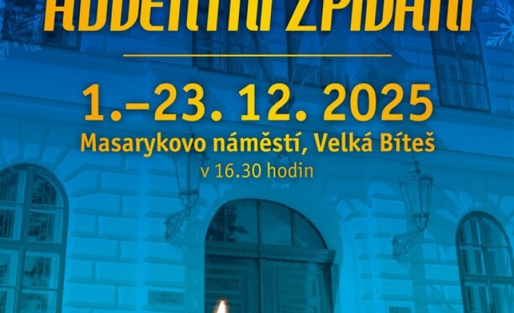 ADVENTNÍ ZPÍVÁNÍ 6.12.2025