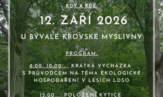 100. VÝROČÍ POZEMKOVÝCH REFOREM A ZALOŽENÍ LESNÍHO DRUŽSTVA OBCE KŘOVÍ