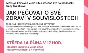 JAK PEČOVAT O SVÉ ZDRAVÍ