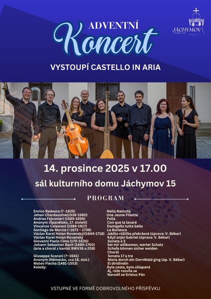 Adventní koncert Jáchymov 2025