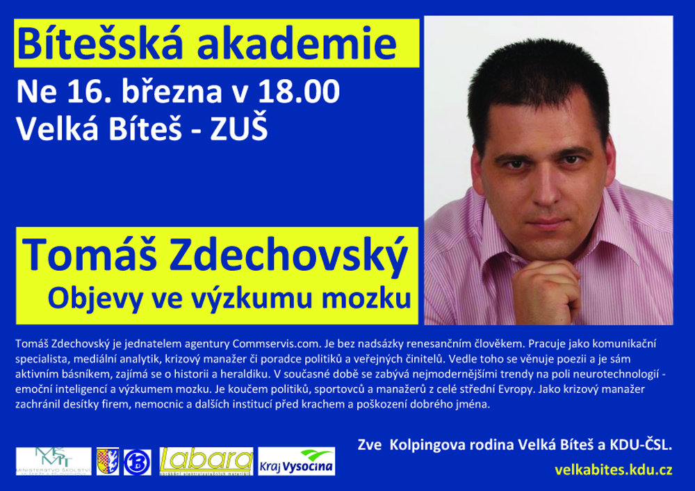 Zdechovsky Bitesska akademie-plakatek