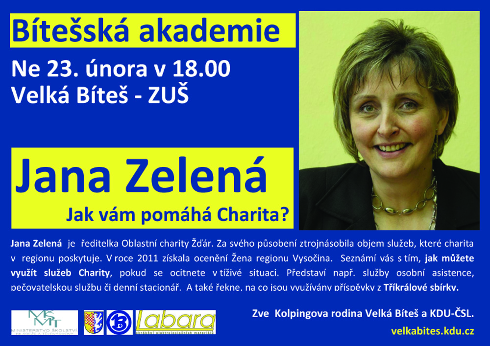 Zelena Bitesska akademie-plakatek