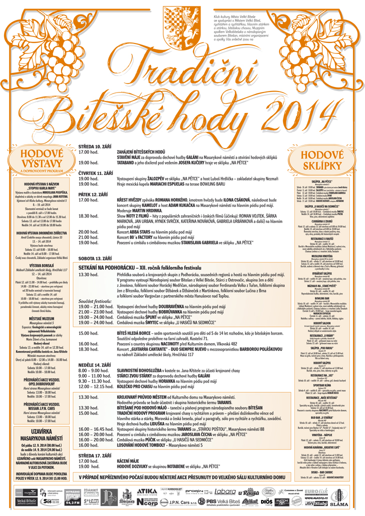plakát hody 2014