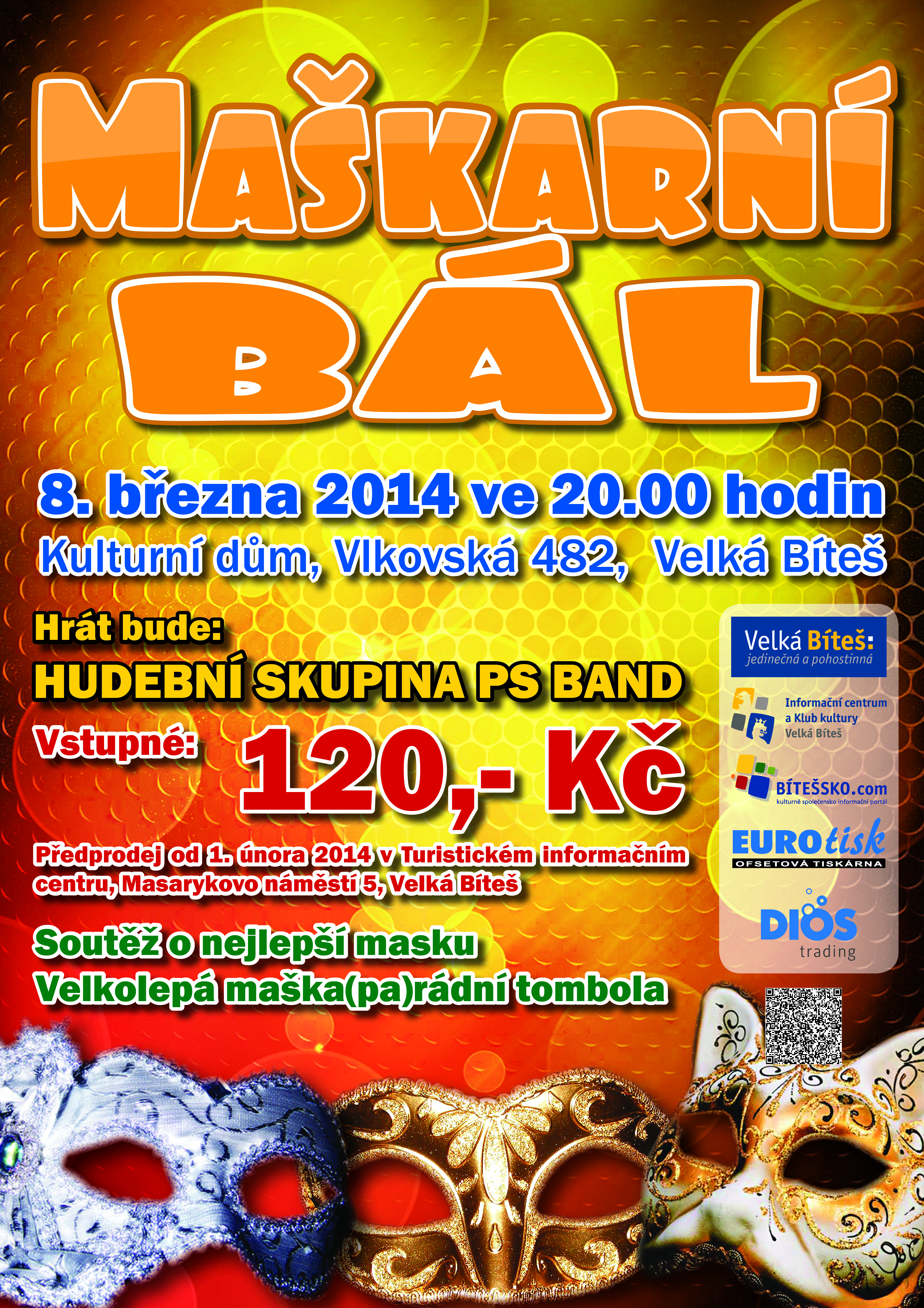 PLAKAT MASKARNI BAL