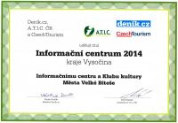 Oceneni Informacni_centrum_2014
