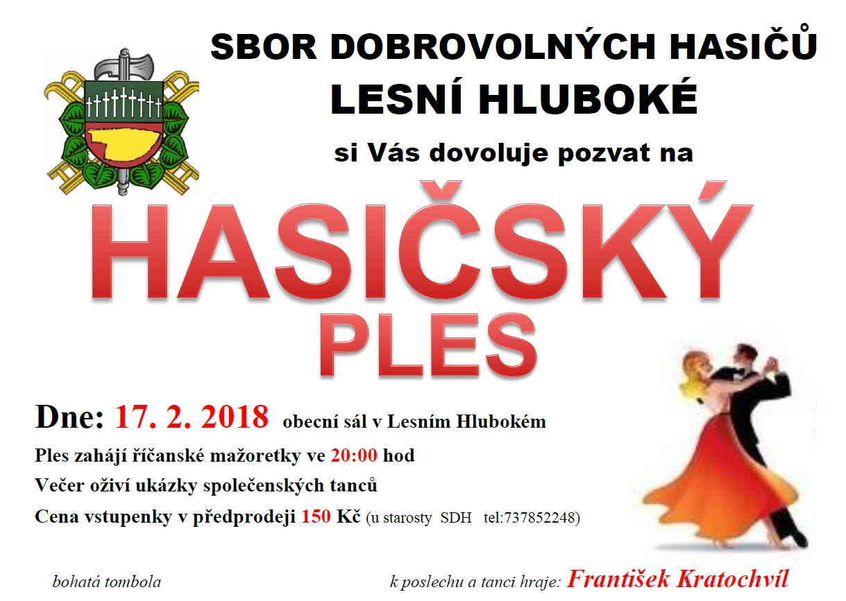 hasiči lesní hluboké