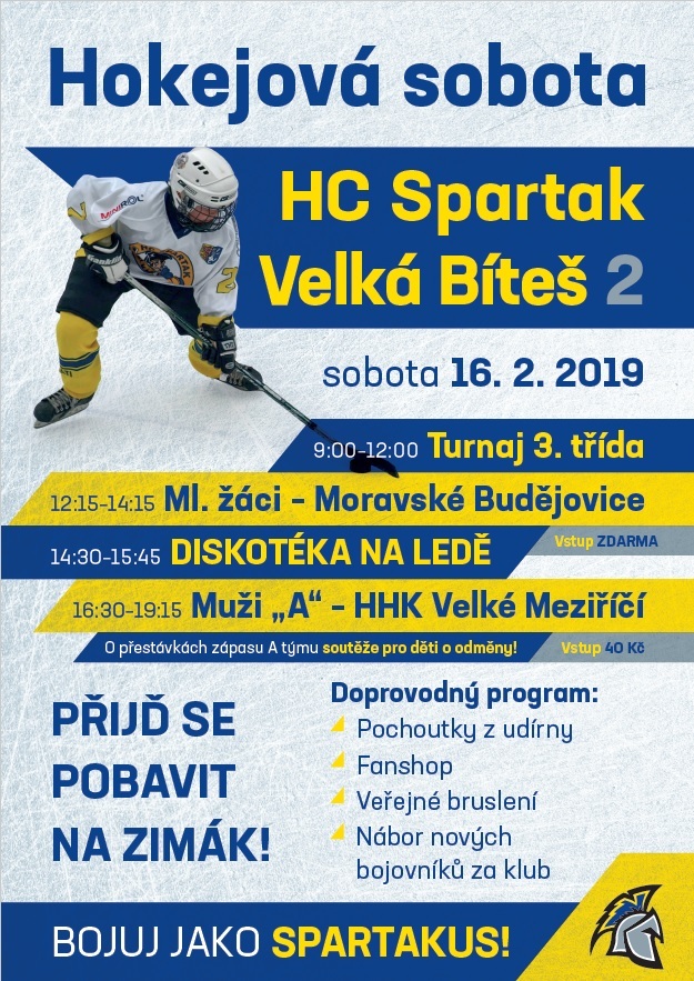 Hokejová sobota únor