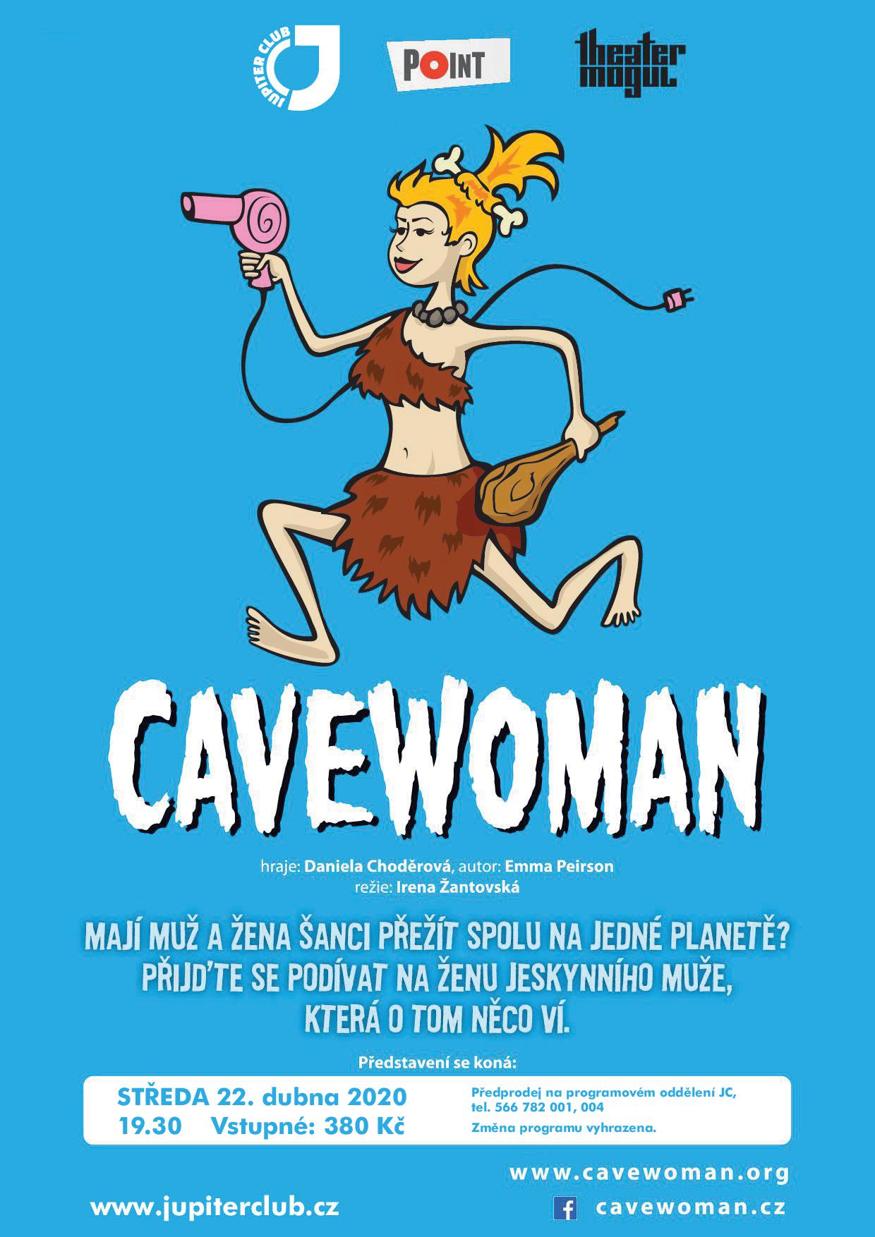 A3 poster cavewoman