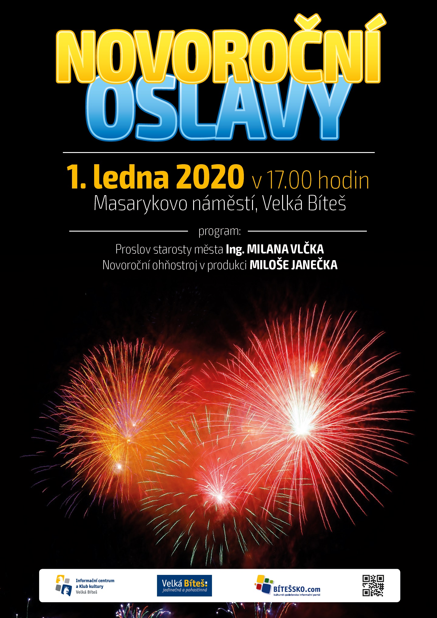 novoroční oslavy 2020
