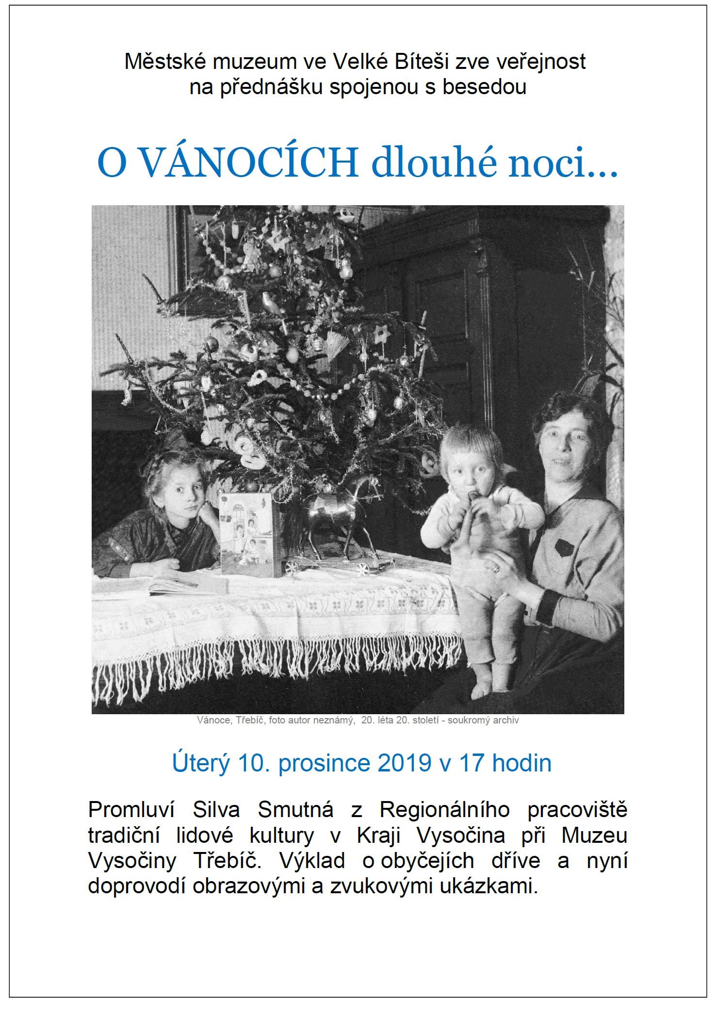 o vánocích dlouhé noci