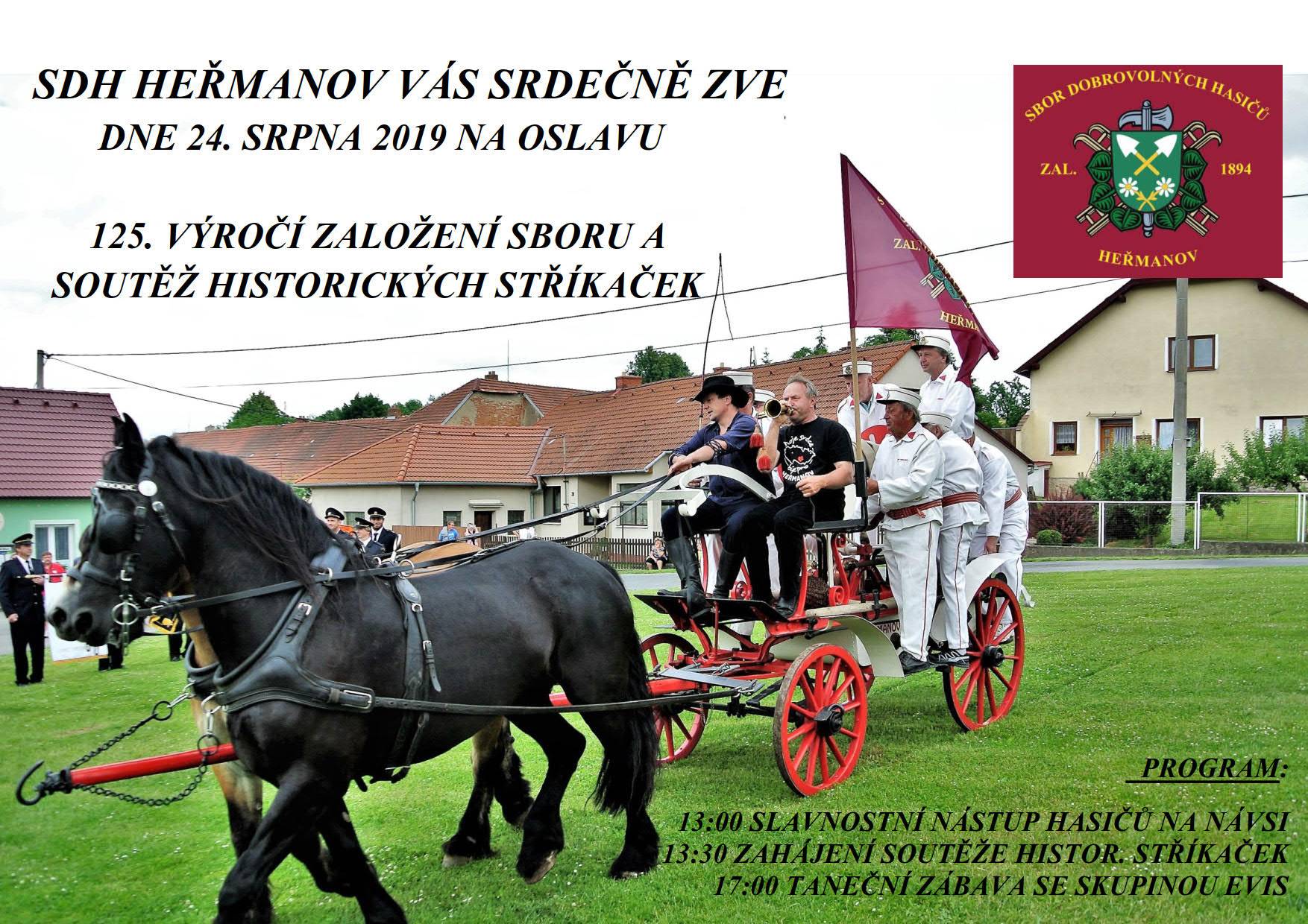 125 let SDH Heřmanov
