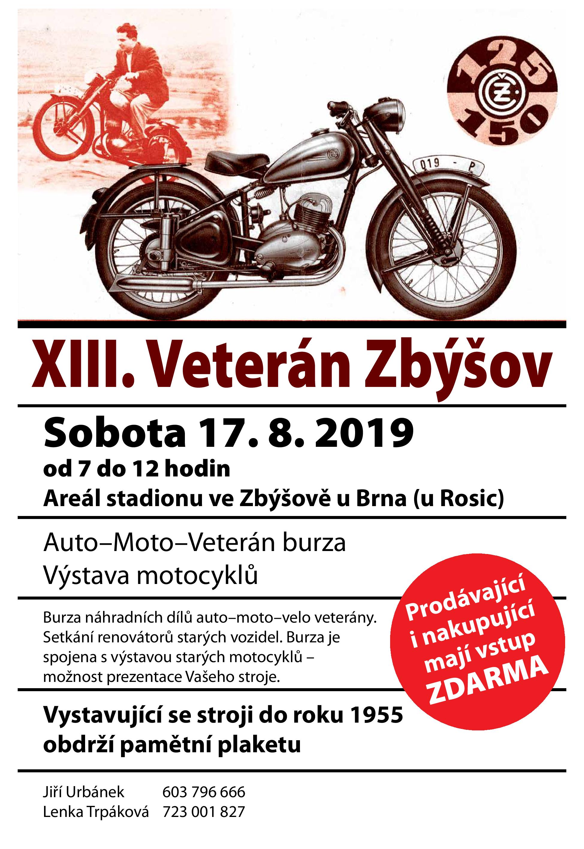 Veteran Zbysov 2019 plakat-page-001