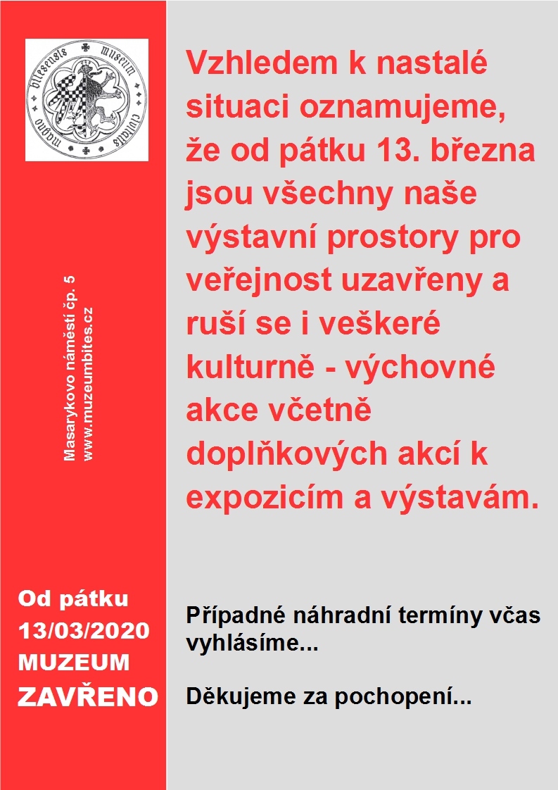 2020.03.13.-uzavření muzea-Koronavirus