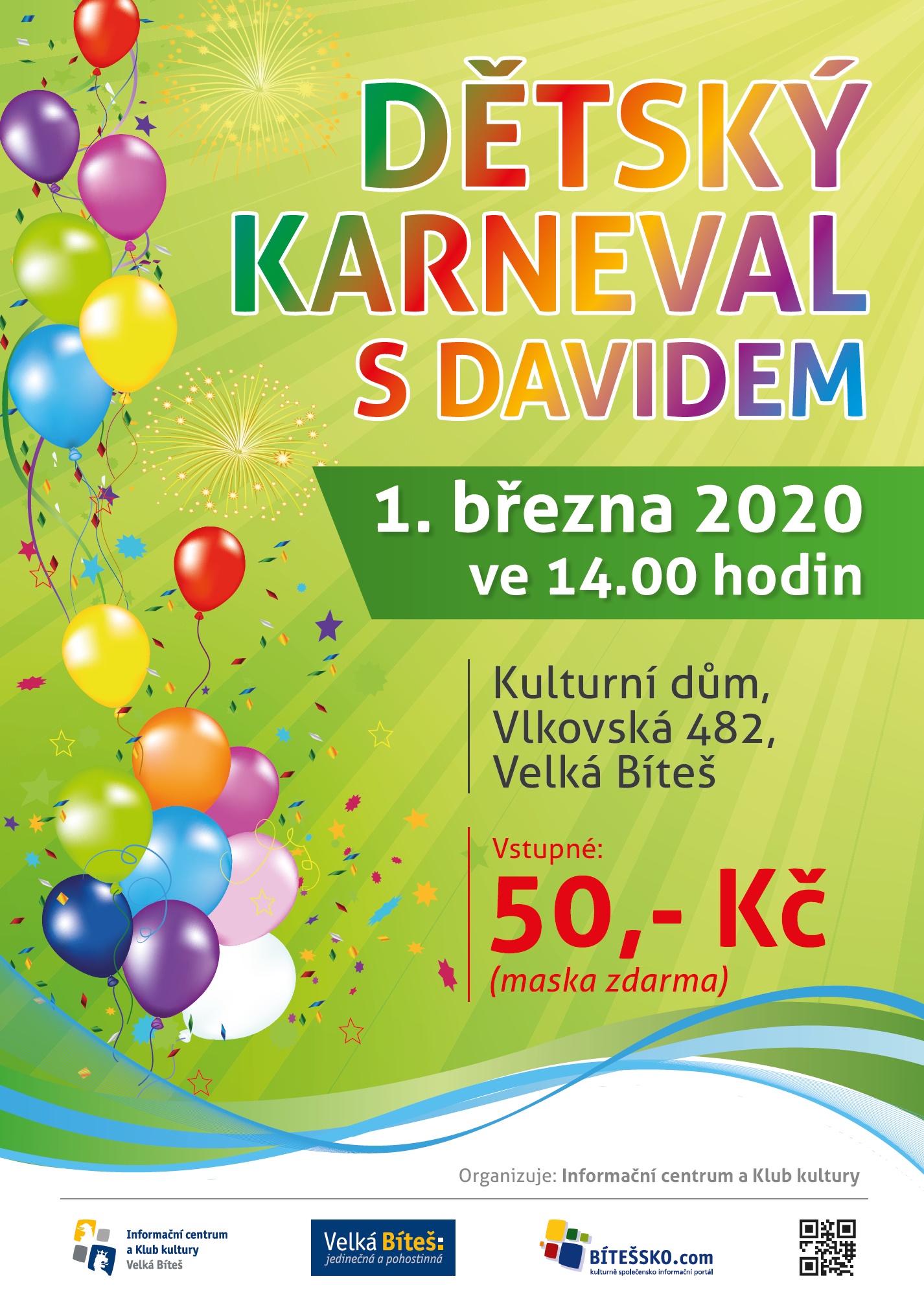 dětský karneval 2020