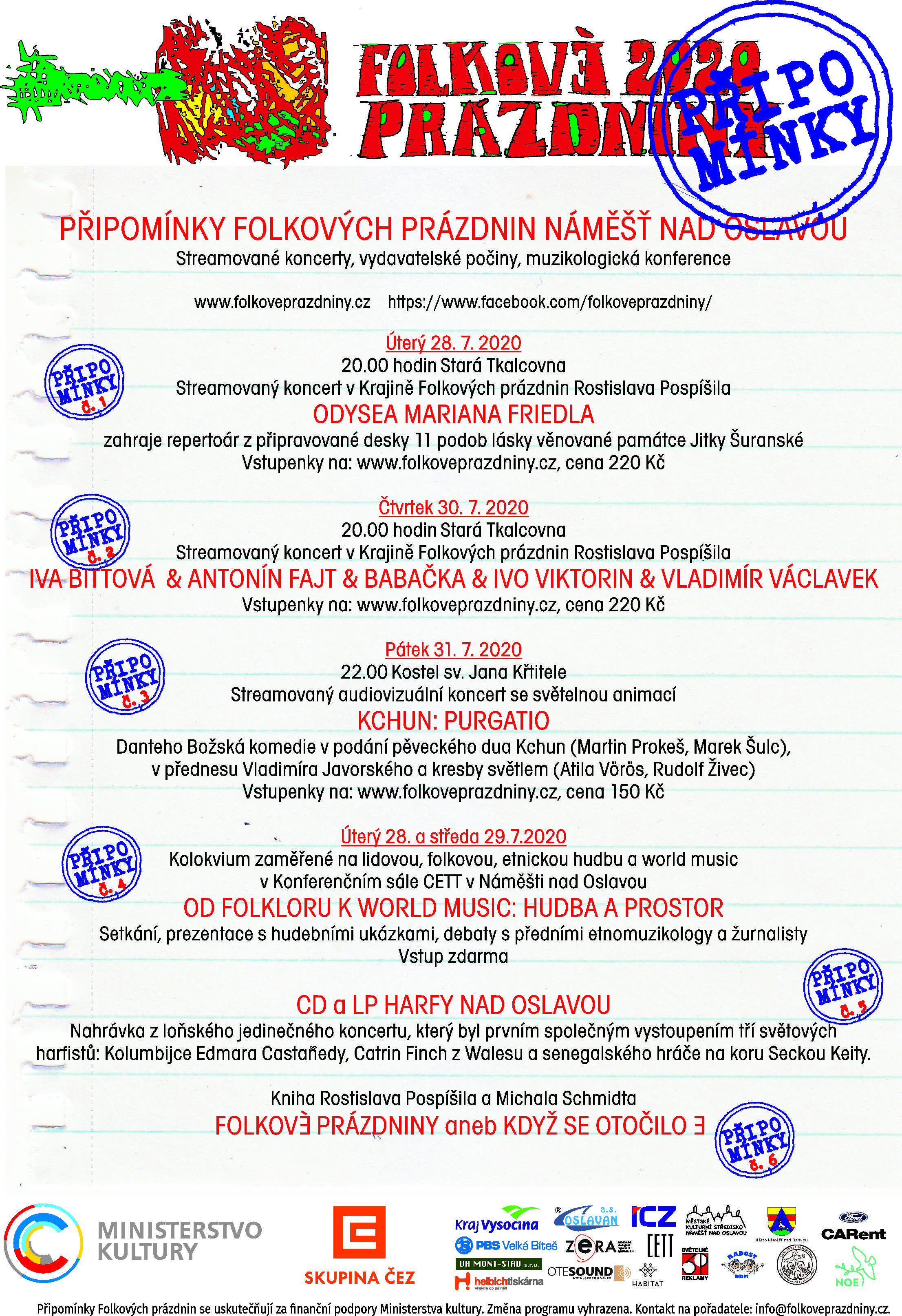 Plakát Připomínky FP