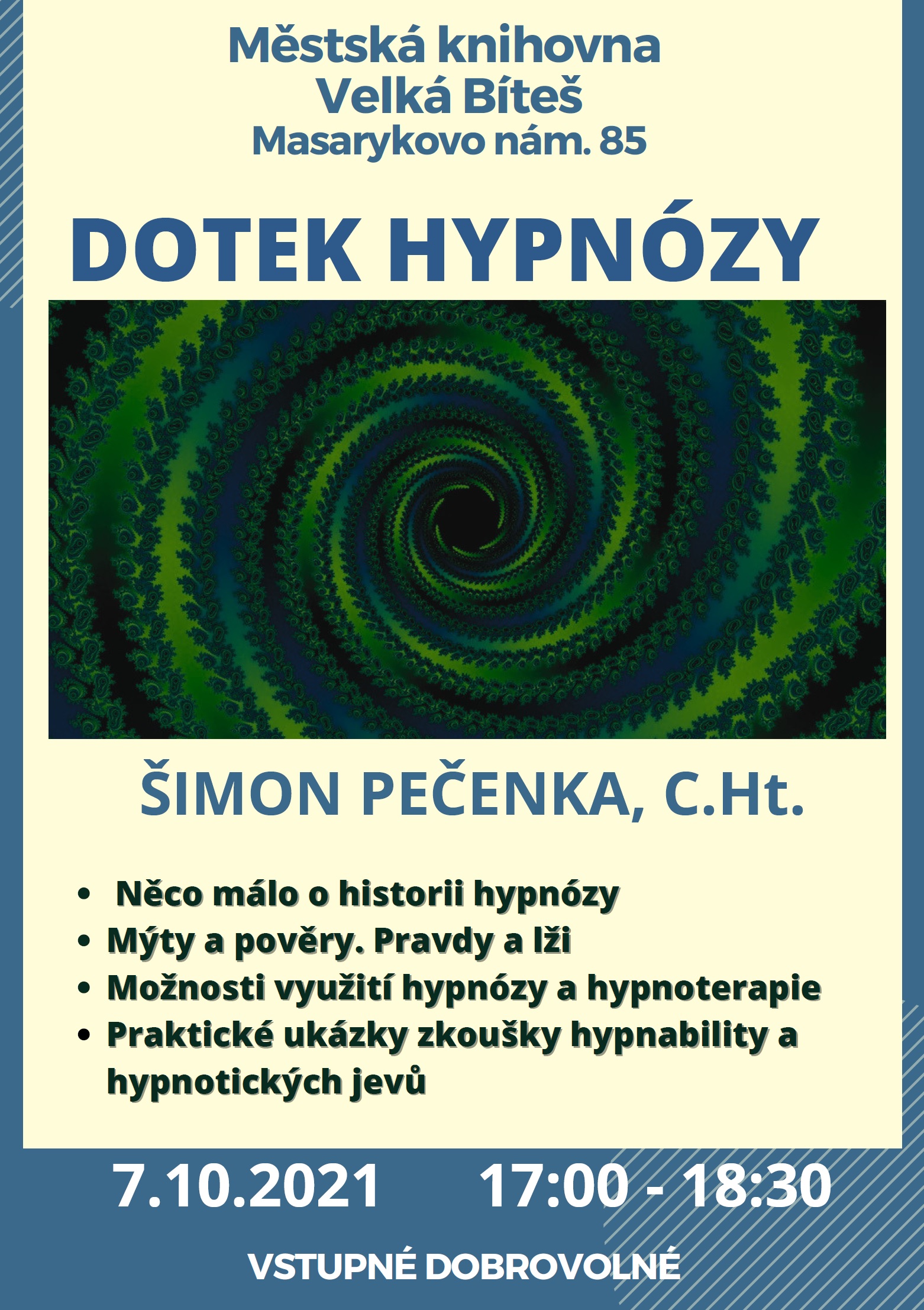 dotek hypnozy