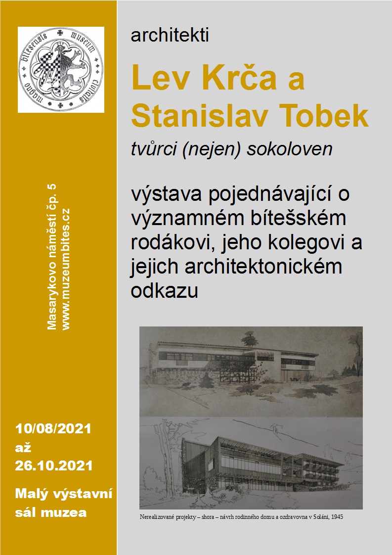 Plakat-výstava Lev Krča