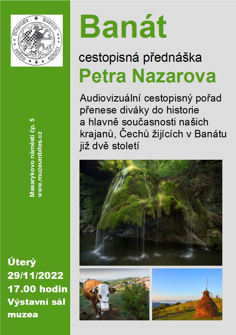 Banát přednáška muzeum
