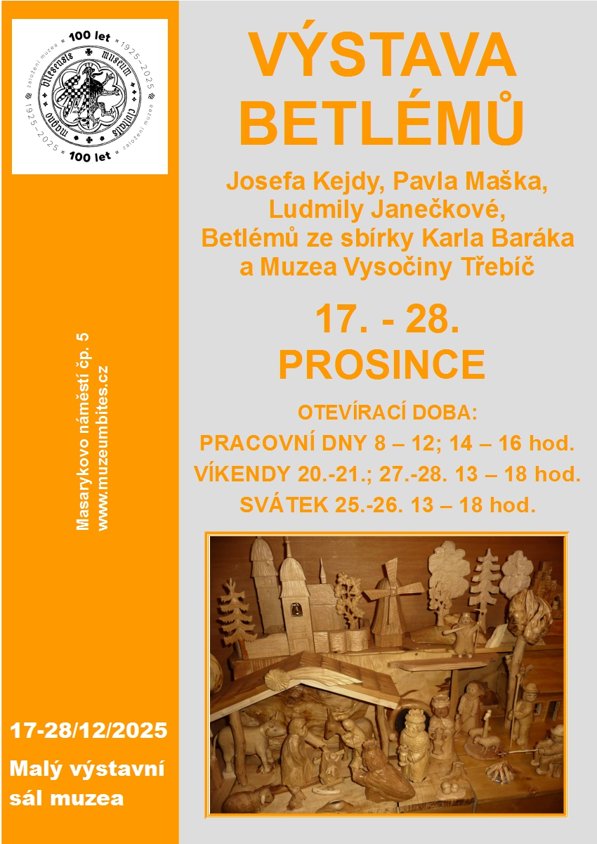 Plakát-výstava Betlémů 2025