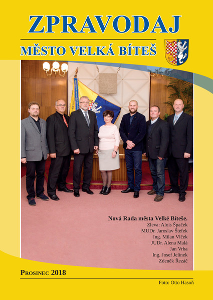 Zpravodaj prosinec 2018 - Velká Bíteš