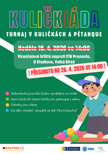 Kuličiáda - náhradní termín copy