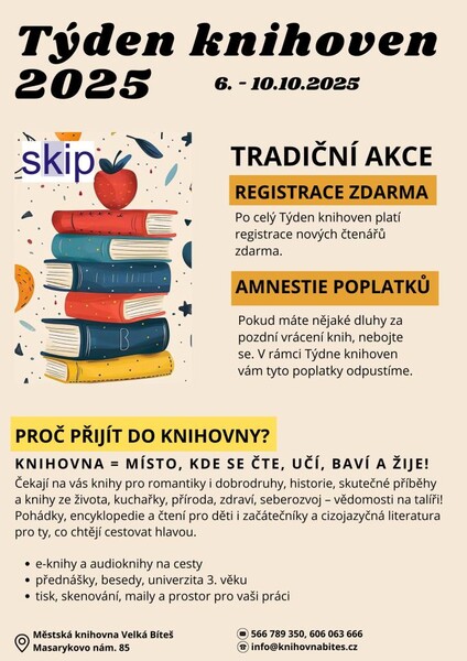 Týden knihoven 2024