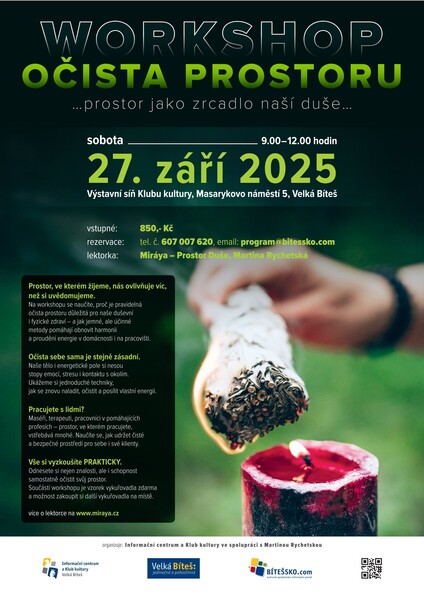 WORKSHOP očista prostoru