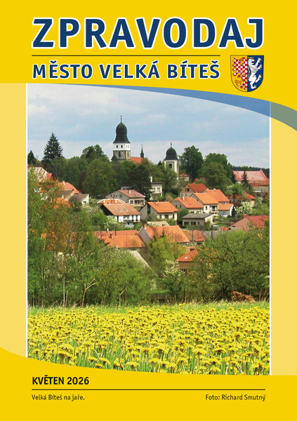 Zpravodaj květen 2026 - Velká Bíteš