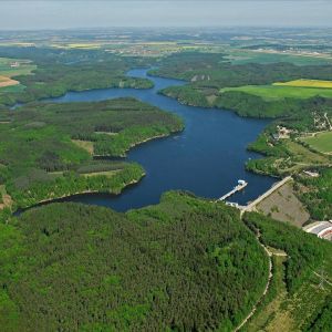 Vodní nádrž Dalešice (27 km)