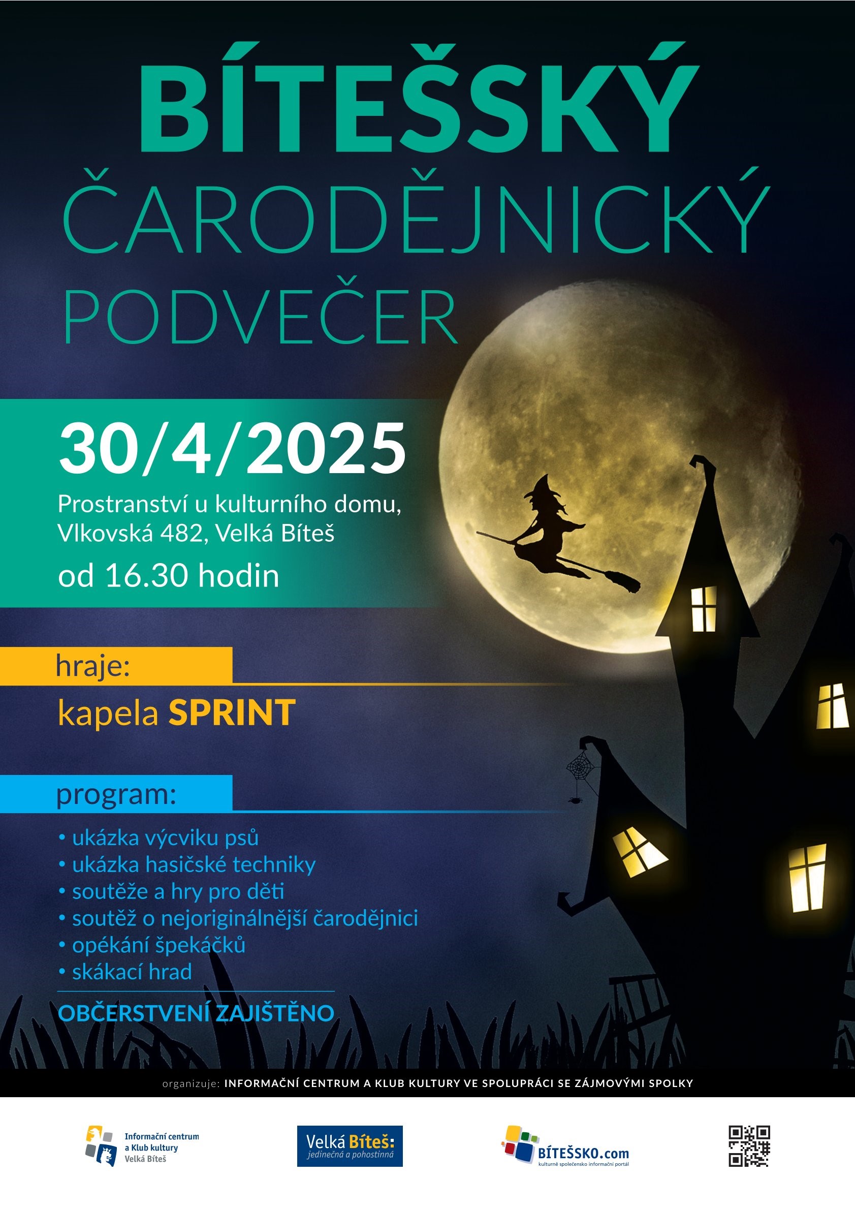 BÍTEŠSKÝ ČARODĚJNICKÝ PODVEČER