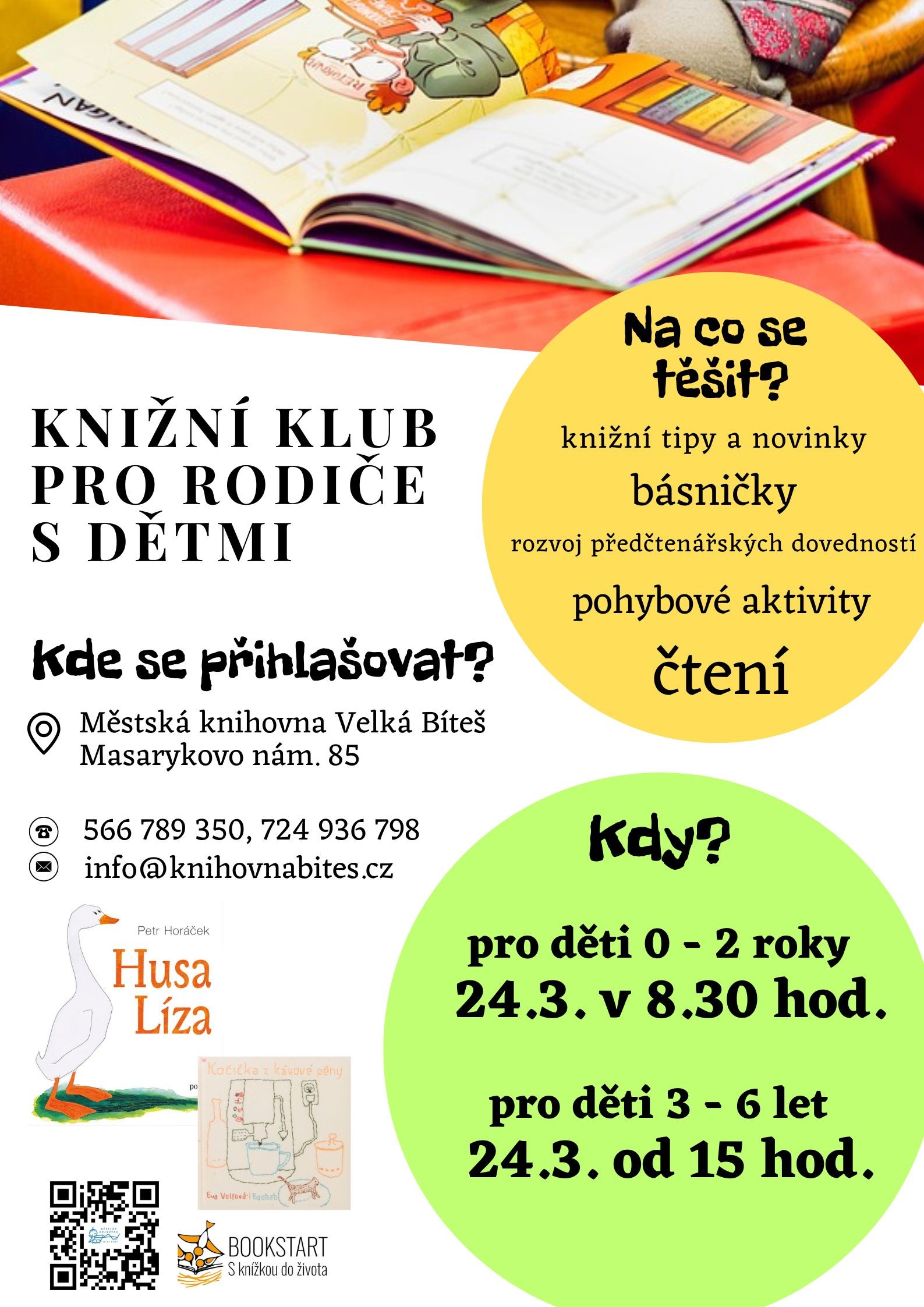 BOOKSTART - ČTENÍ A HRANÍ PRO DĚTI