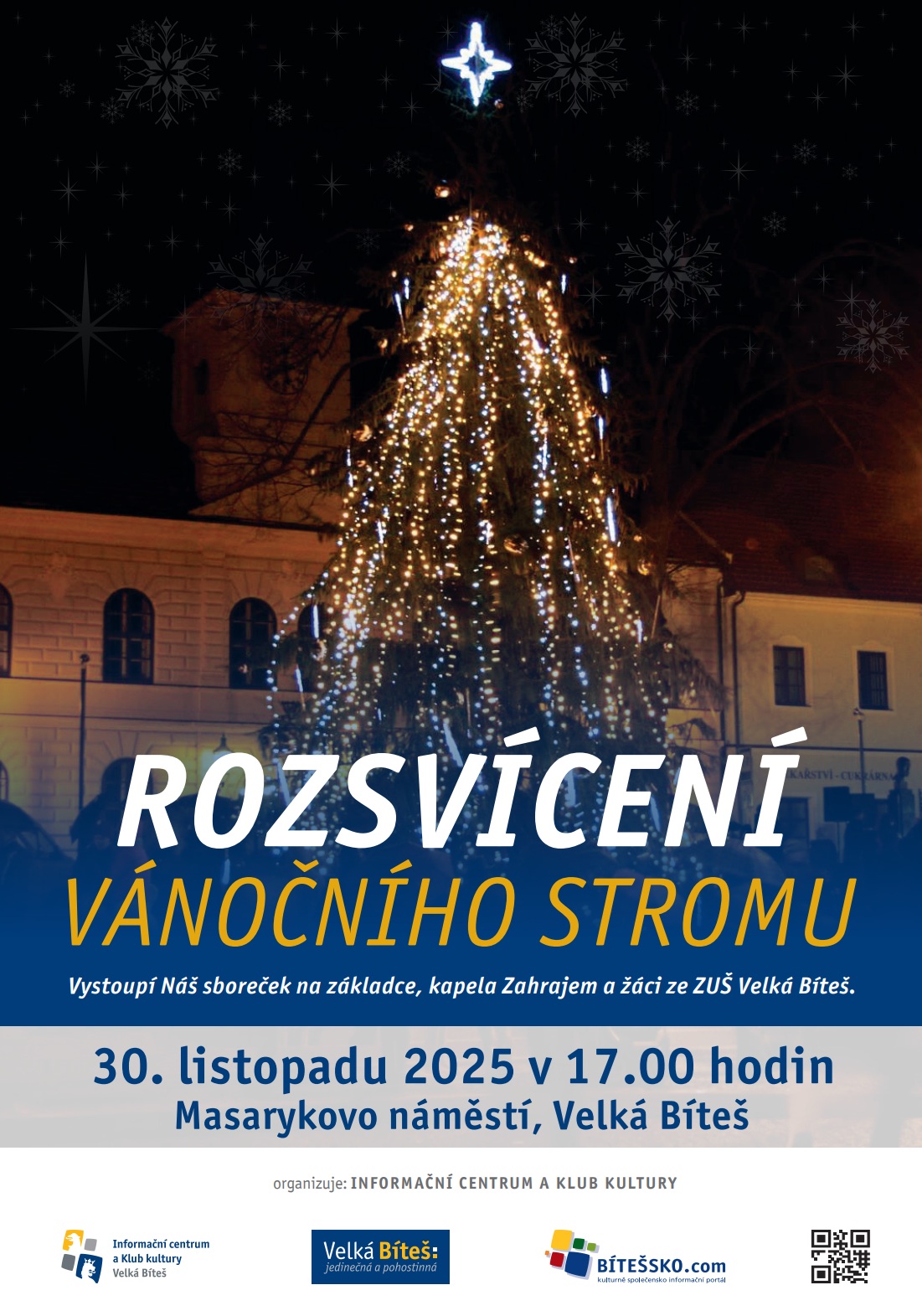 ROZSVÍCENÍ VÁNOČNÍHO STROMU